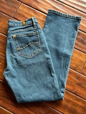 Aura Women’s Straight-Leg Indigo Blue Jeans